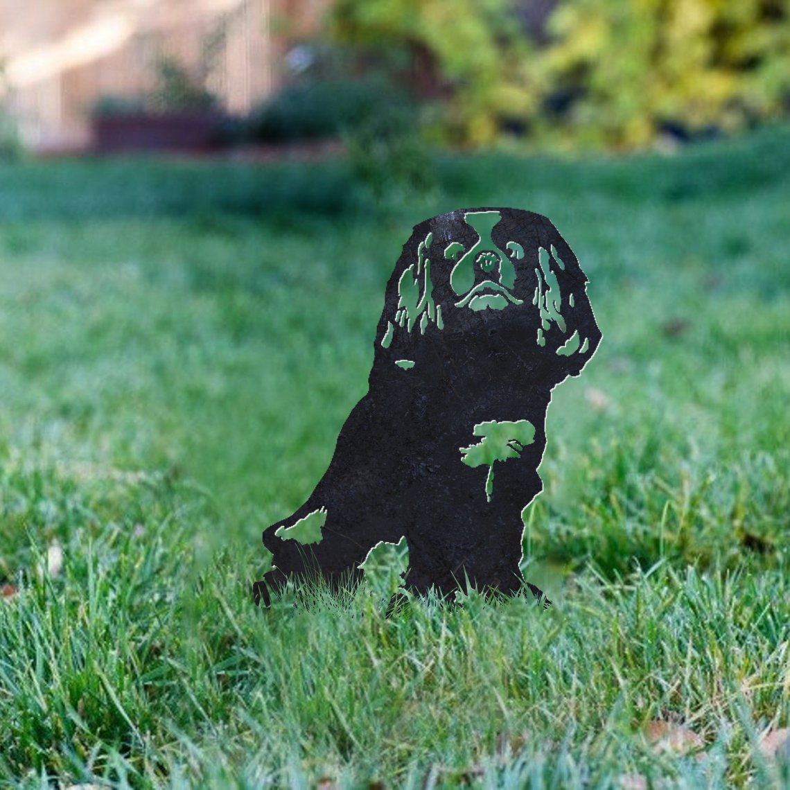 Cavalier King Charles Spaniel Metal Silhouette