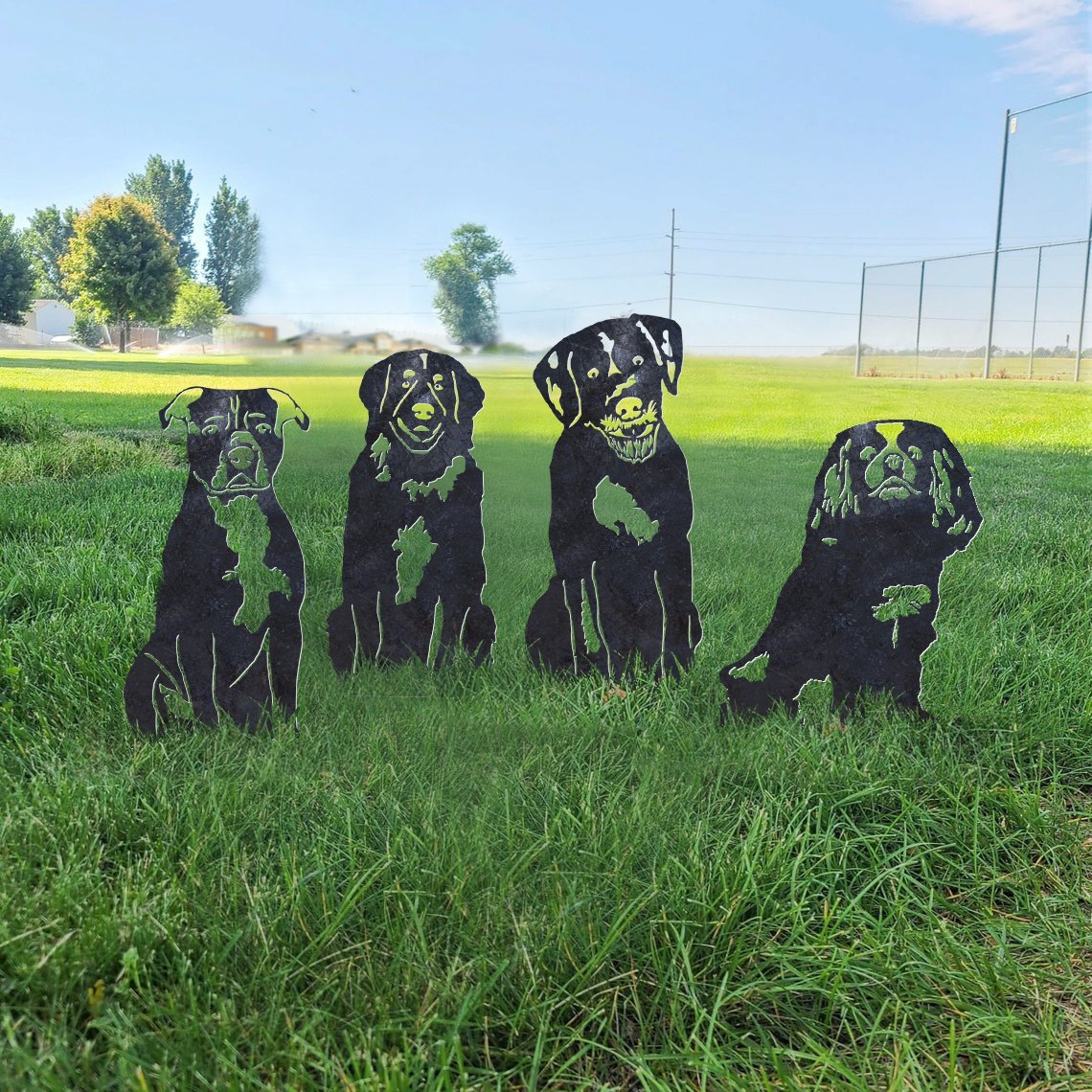 Cavalier King Charles Spaniel Metal Silhouette