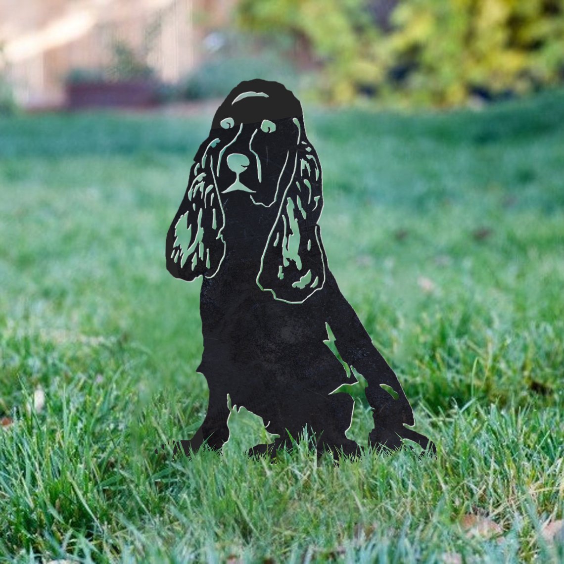 Cocker Spaniel Metal Silhouette
