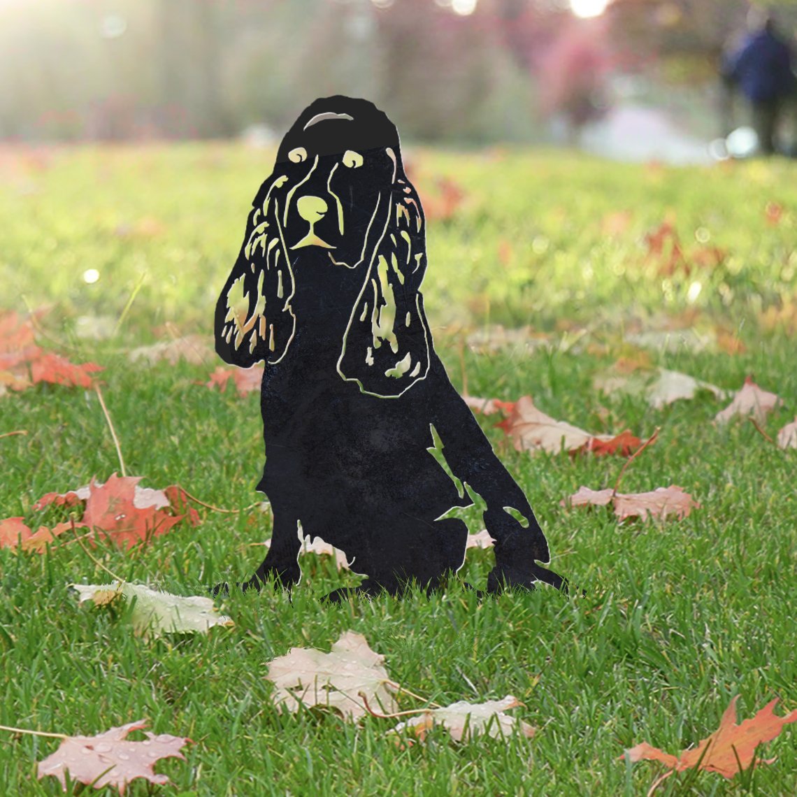 Cocker Spaniel Metal Silhouette