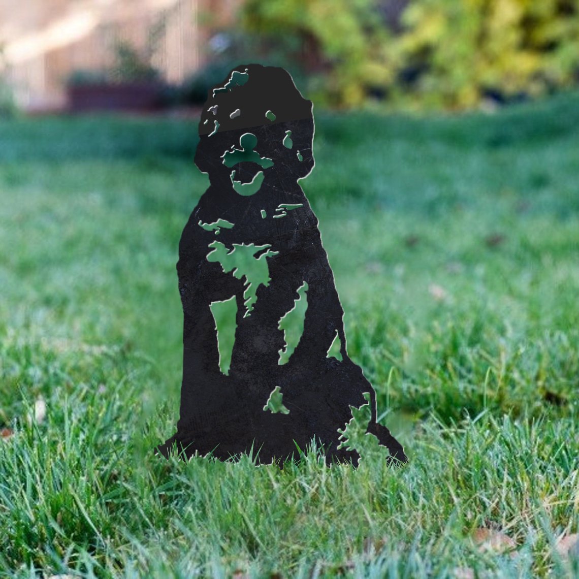 Doodle Metal Silhouette