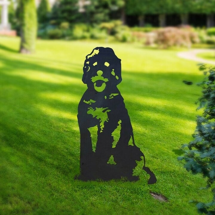 Doodle Metal Silhouette