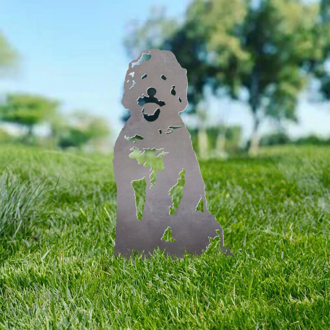 Doodle Metal Silhouette