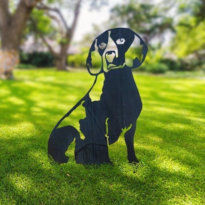 Beagle Metal Silhouette