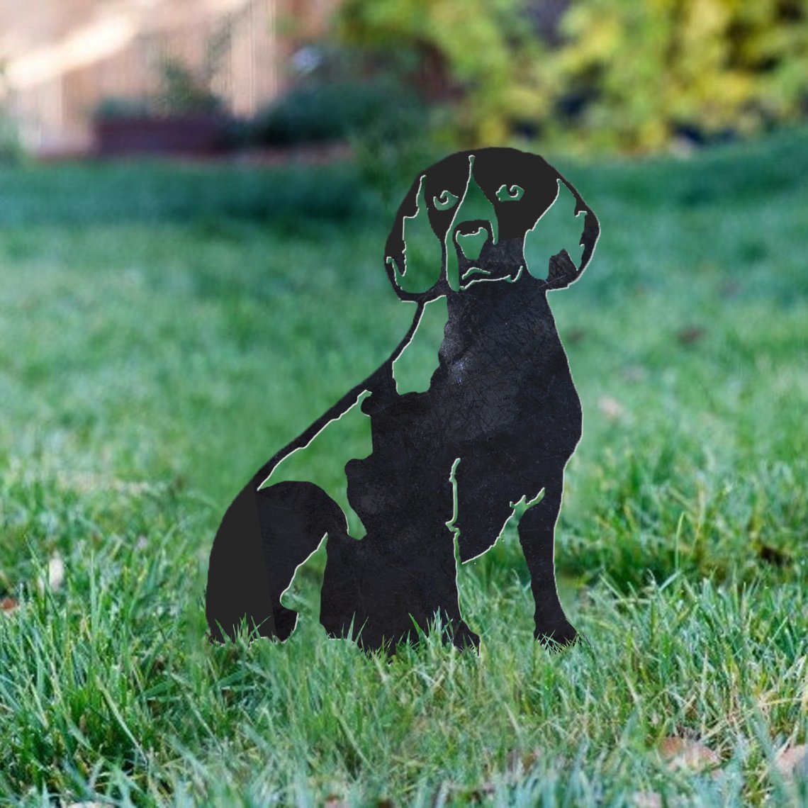 Beagle Metal Silhouette