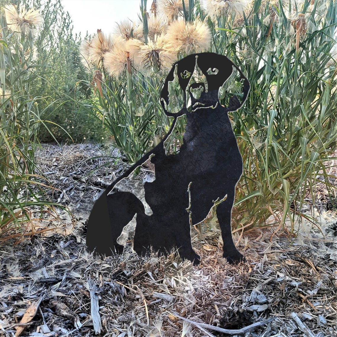 Beagle Metal Silhouette