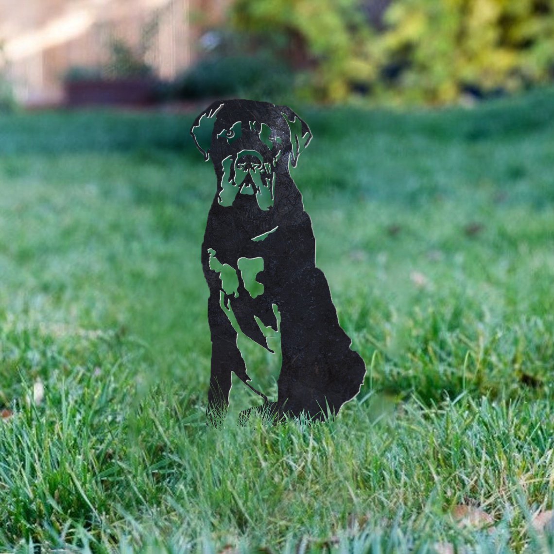 Mastiff Metal Silhouette