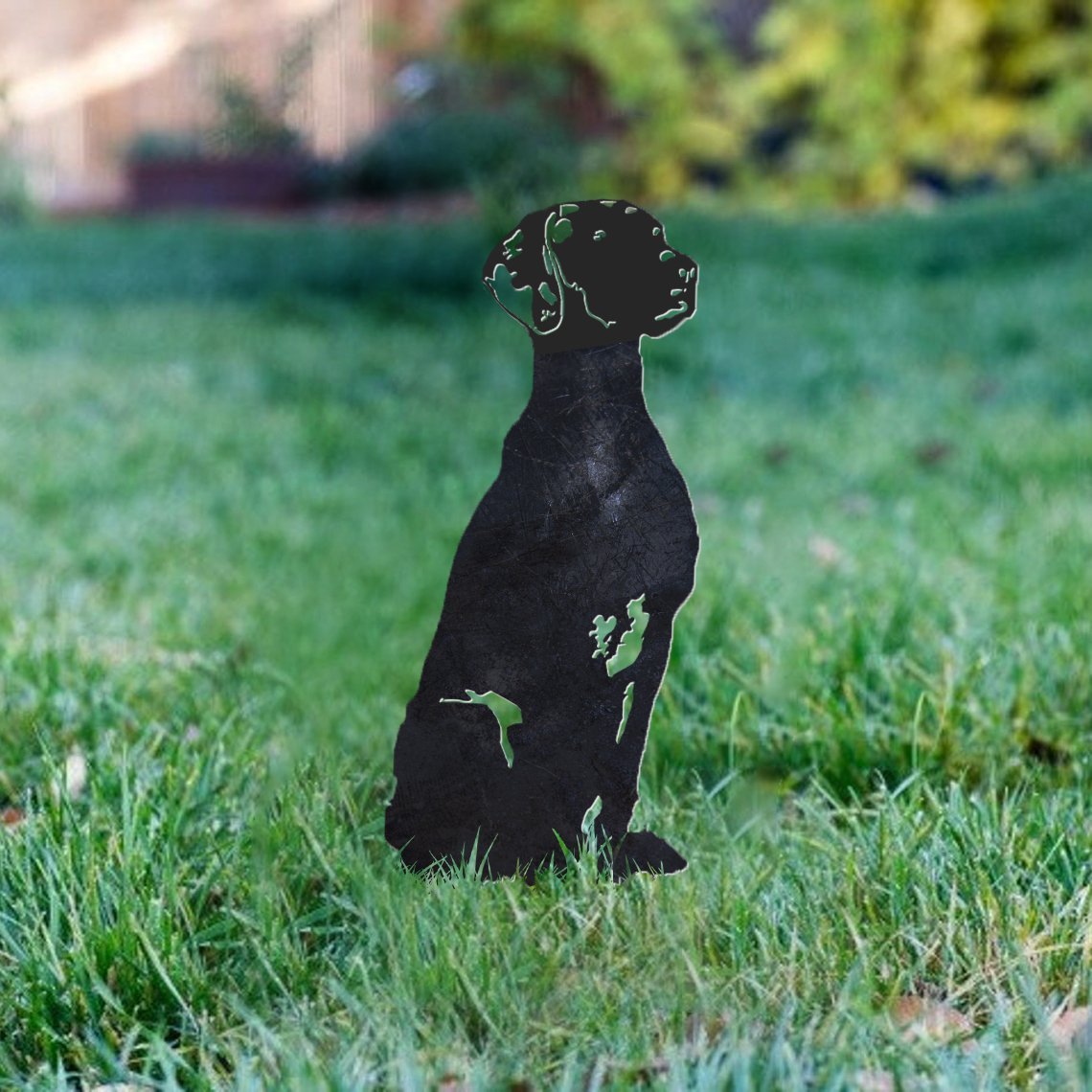 Vizsla Metal Silhouette