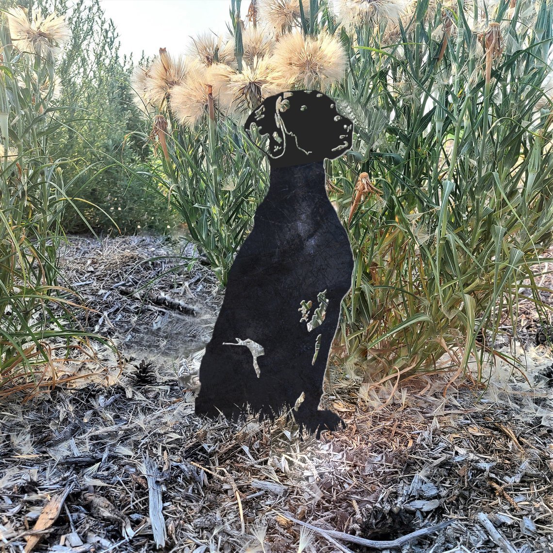 Vizsla Metal Silhouette