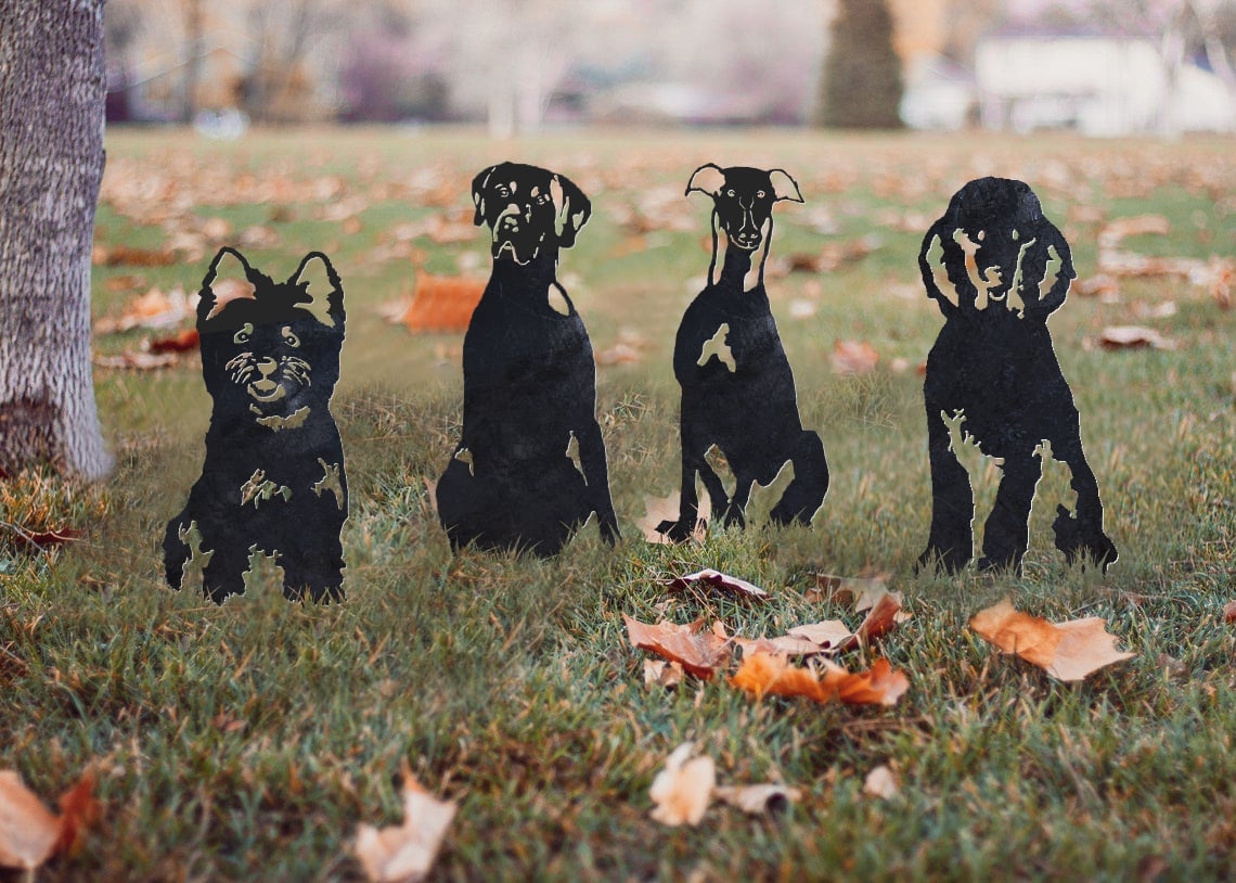 Cairn Terrier Metal Silhouette