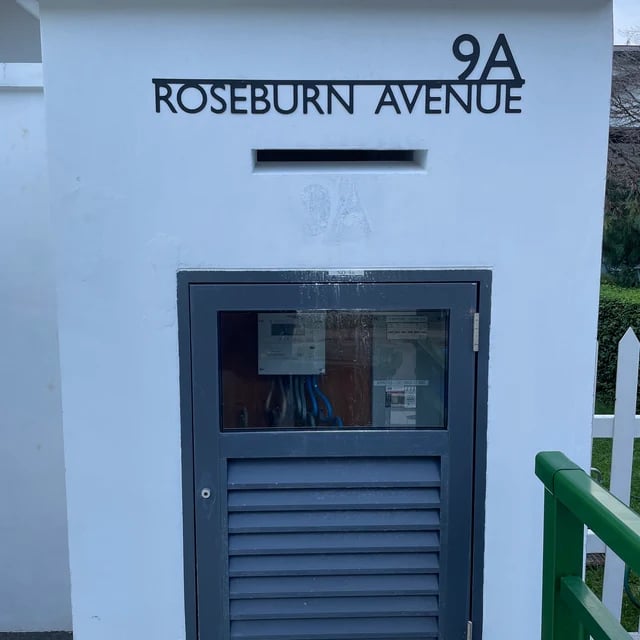 Personalized Outdoor Metal Address Sign and House Number Sign