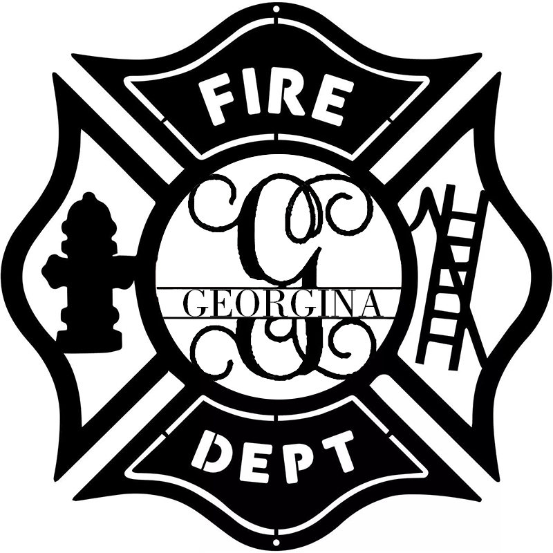 Fire fighters Personalized Metal Name Signs 🎁【BUY 2 FREE SHIPPING】