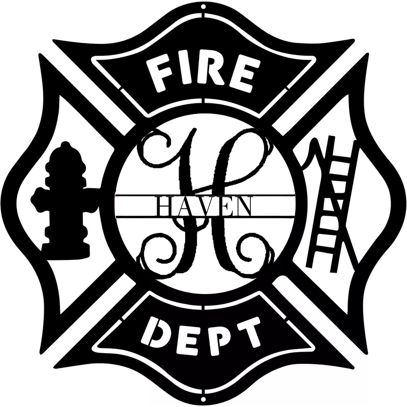 Fire fighters Personalized Metal Name Signs 🎁【BUY 2 FREE SHIPPING】