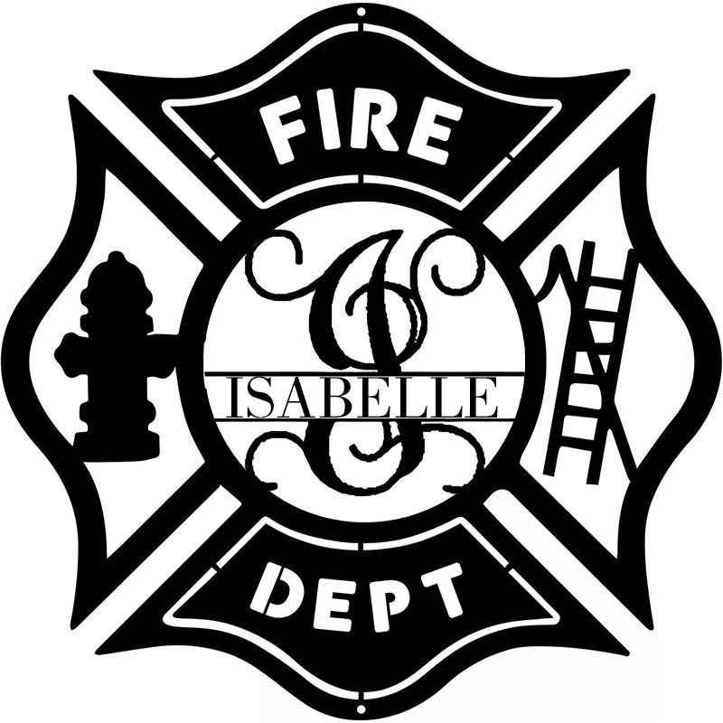 Fire fighters Personalized Metal Name Signs 🎁【BUY 2 FREE SHIPPING】
