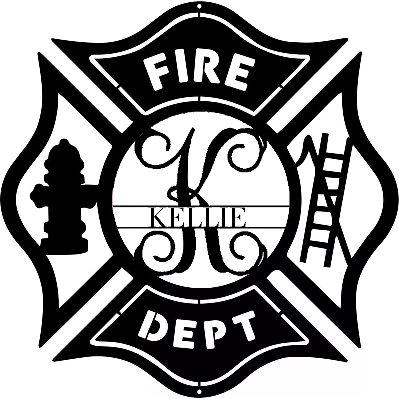 Fire fighters Personalized Metal Name Signs 🎁【BUY 2 FREE SHIPPING】