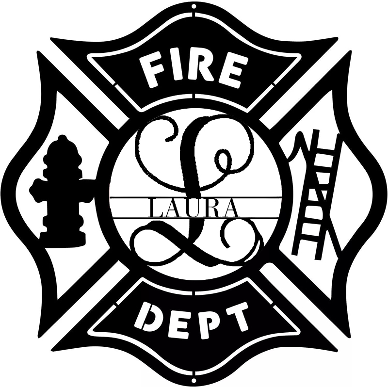 Fire fighters Personalized Metal Name Signs 🎁【BUY 2 FREE SHIPPING】