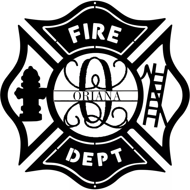 Fire fighters Personalized Metal Name Signs 🎁【BUY 2 FREE SHIPPING】