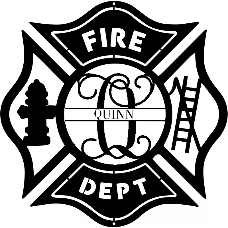 Fire fighters Personalized Metal Name Signs 🎁【BUY 2 FREE SHIPPING】