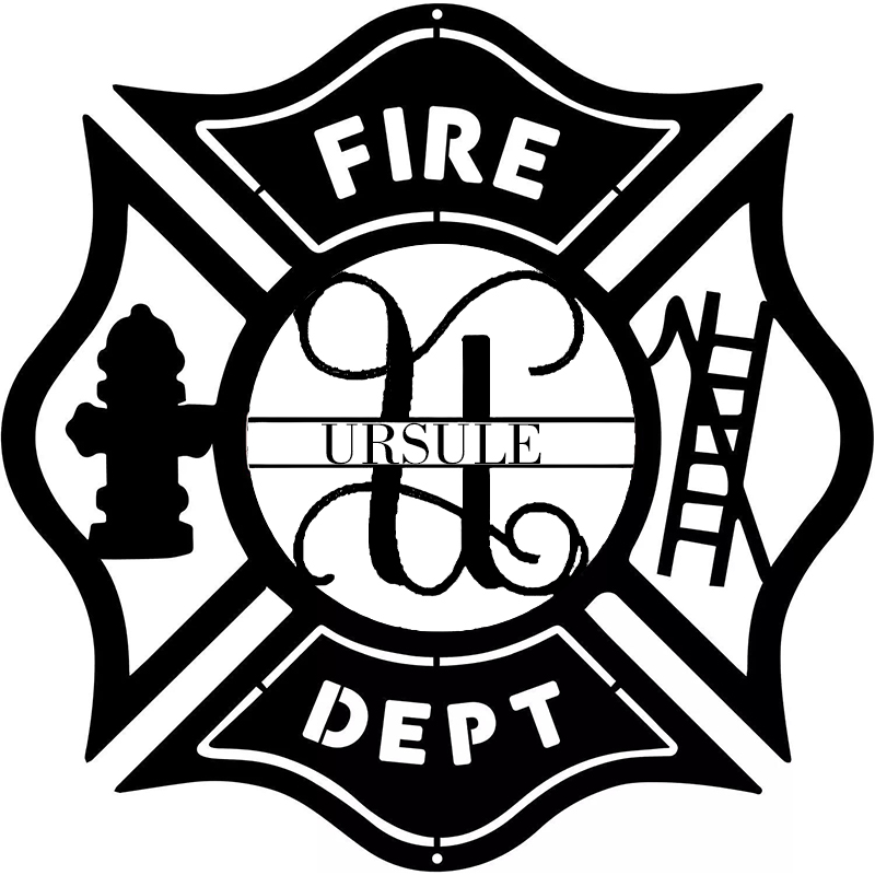Fire fighters Personalized Metal Name Signs 🎁【BUY 2 FREE SHIPPING】