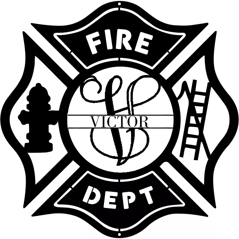 Fire fighters Personalized Metal Name Signs 🎁【BUY 2 FREE SHIPPING】