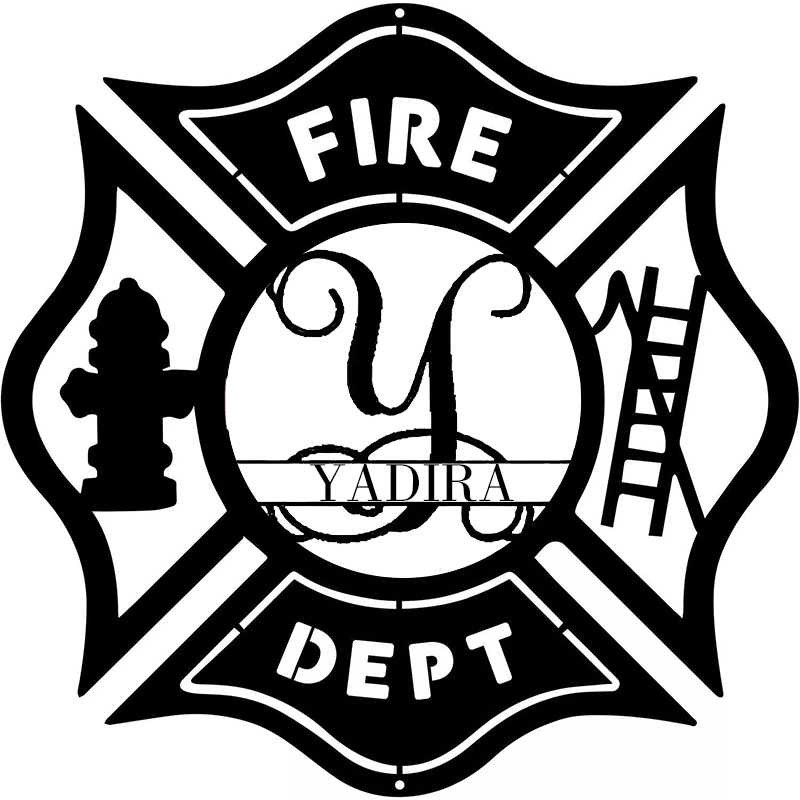 Fire fighters Personalized Metal Name Signs 🎁【BUY 2 FREE SHIPPING】