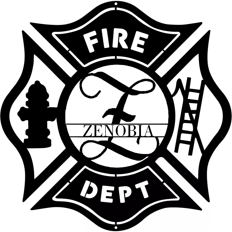 Fire fighters Personalized Metal Name Signs 🎁【BUY 2 FREE SHIPPING】