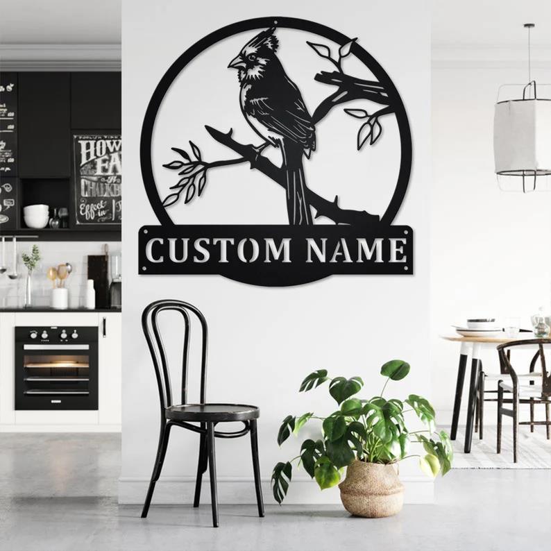 Custom Metal Wall Art Personalized Name Signs