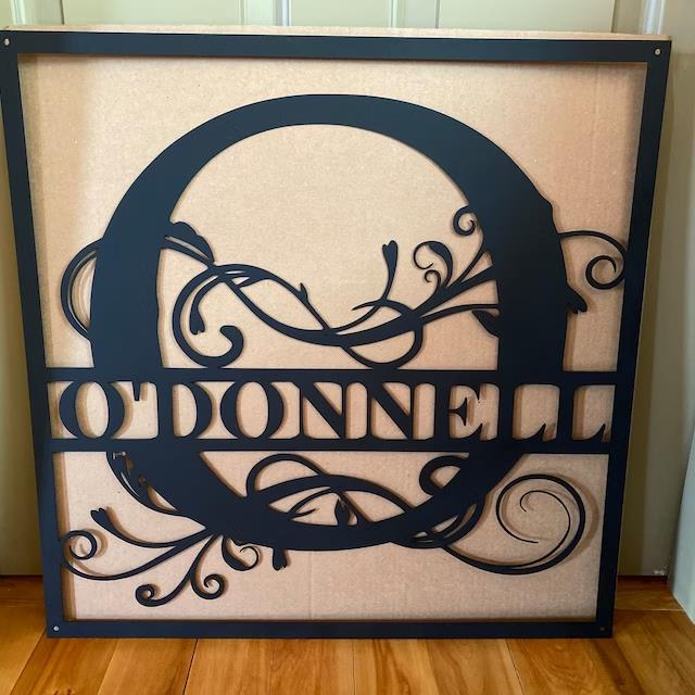 💕Personalized metal letter art 💕Customize the name you want🎁【Buy 2 free shipping】