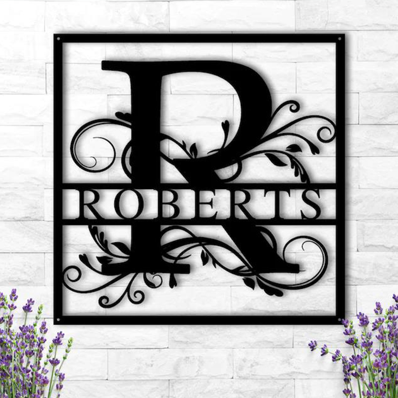 💕Personalized metal letter art 💕Customize the name you want🎁【Buy 2 free shipping】