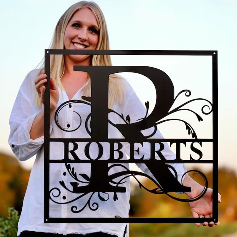 💕Personalized metal letter art 💕Customize the name you want🎁【Buy 2 free shipping】