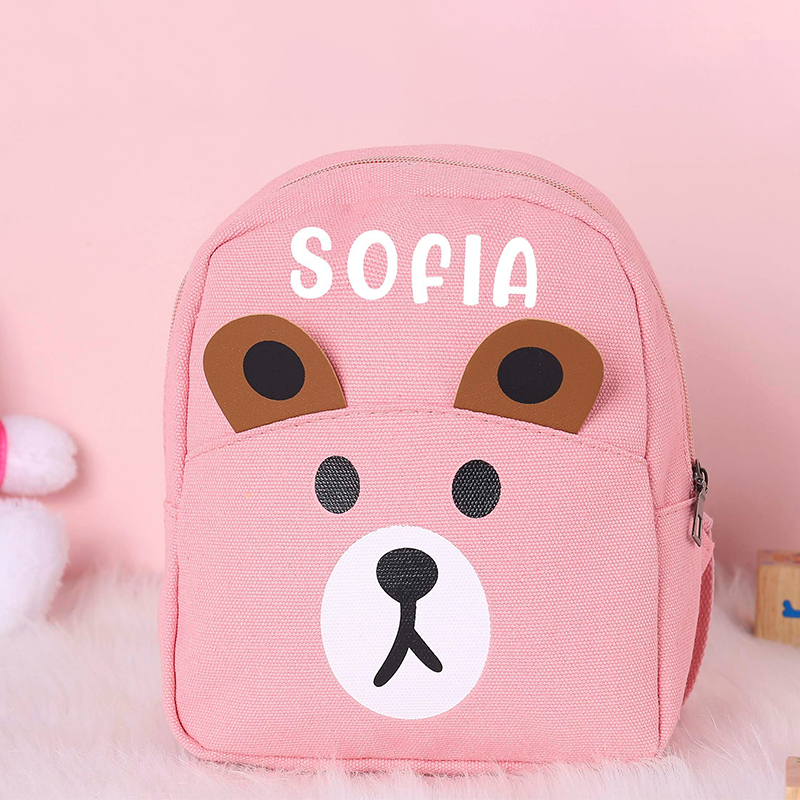 Personalized Kid's Color Cute Backpack