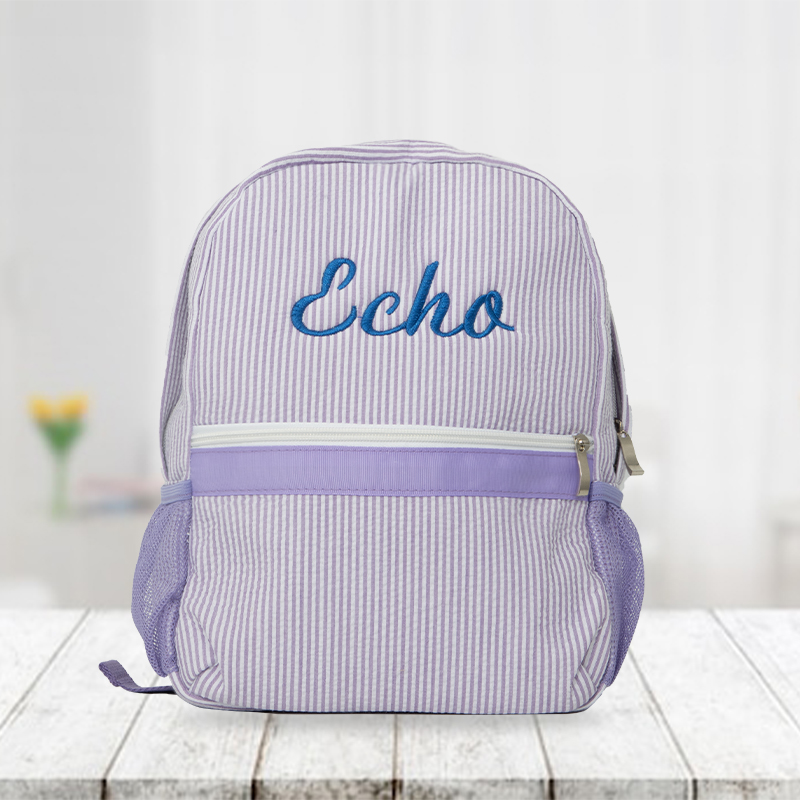 Personalized Embroidery Kid's Color Backpack