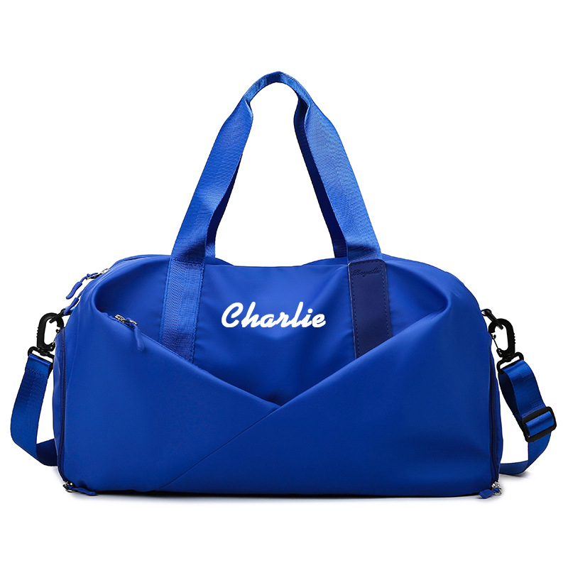 Personalized Name Color Duffle Bag