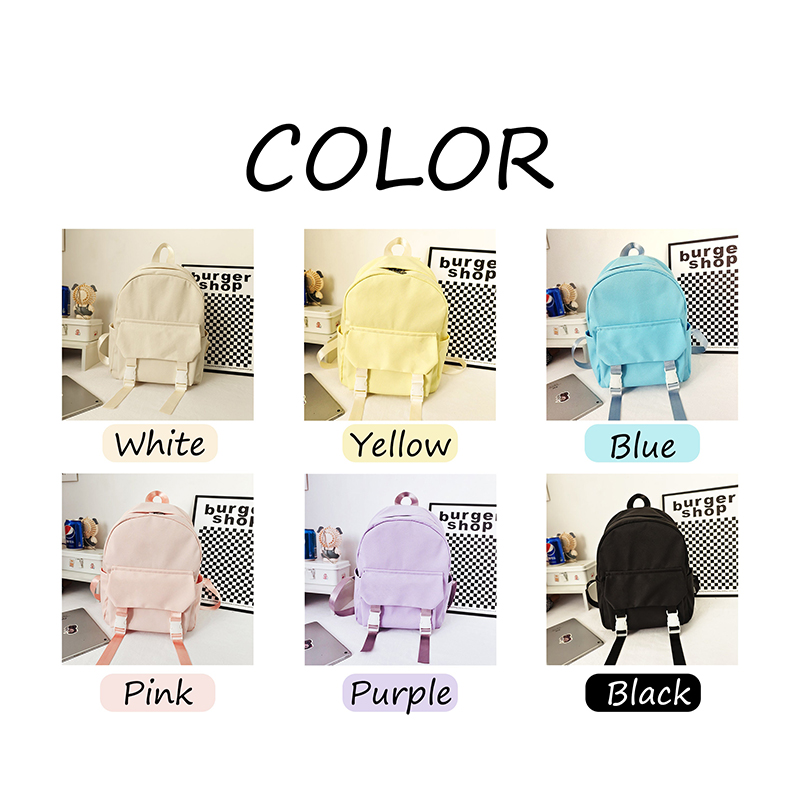 Personalized Embroidery Color Backpack