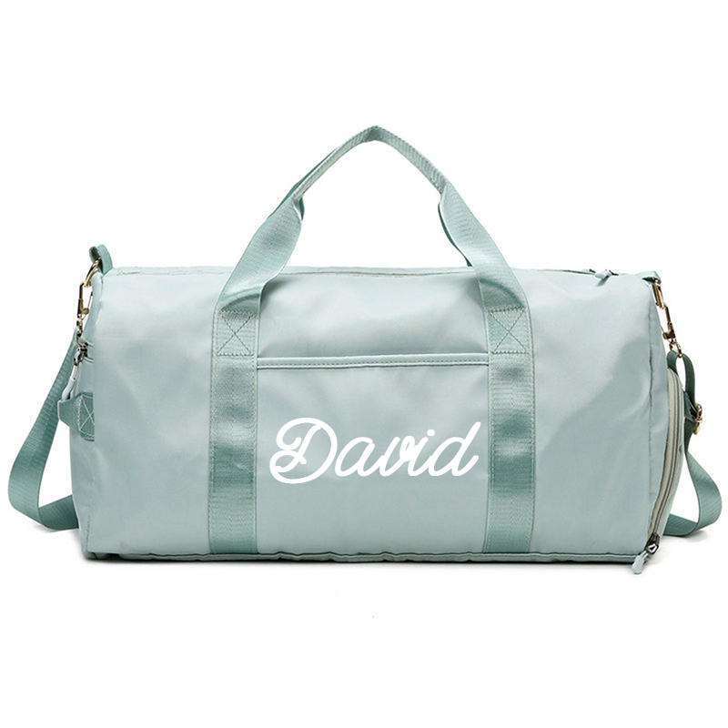 Personalized Embroidery Color Duffle Bag