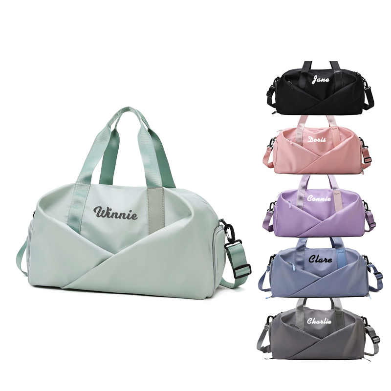 Personalized Name Color Duffle Bag