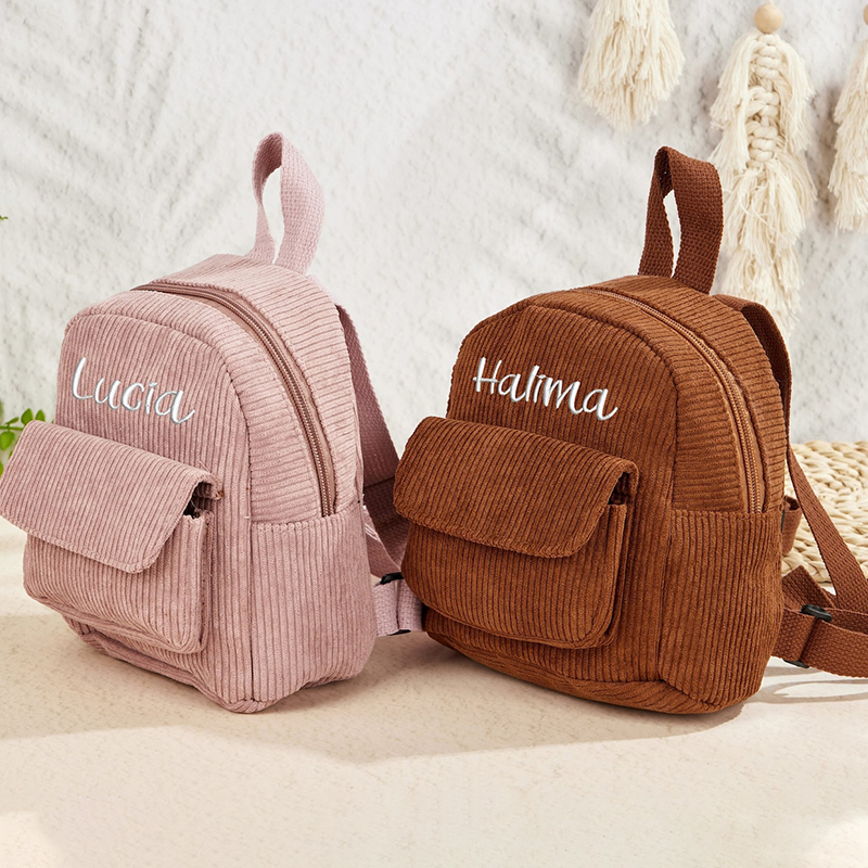 Personalized Embroidery Kid Color Backpack