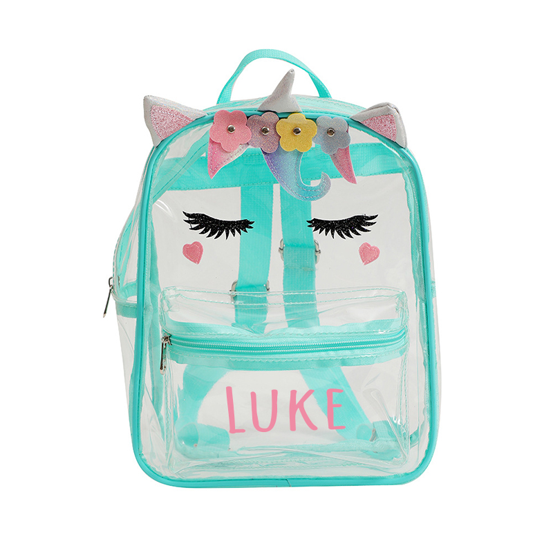 Personalized Unicorn PVC Backpack