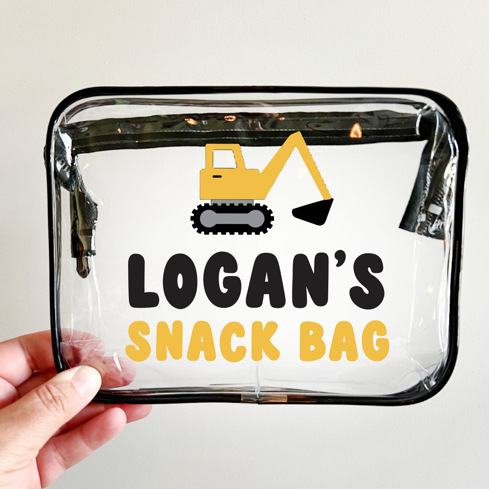 Personalized Kid Snack Bag