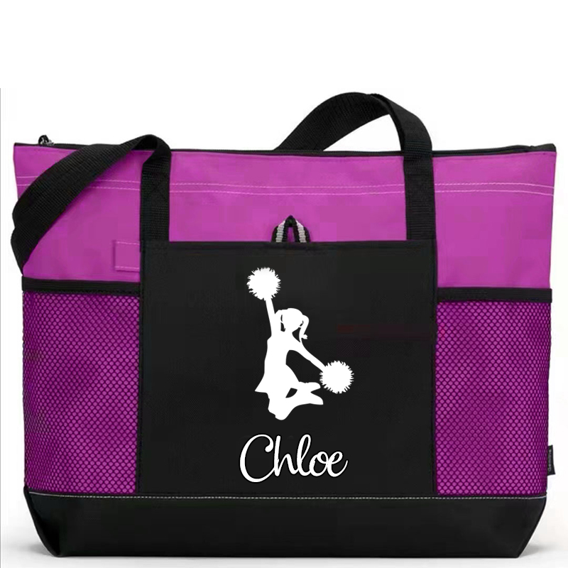 Personalized Name Color Tote Bag