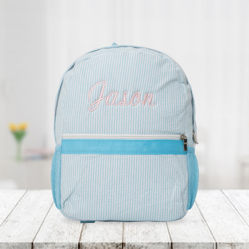 Personalized Embroidery Kid's Color Backpack
