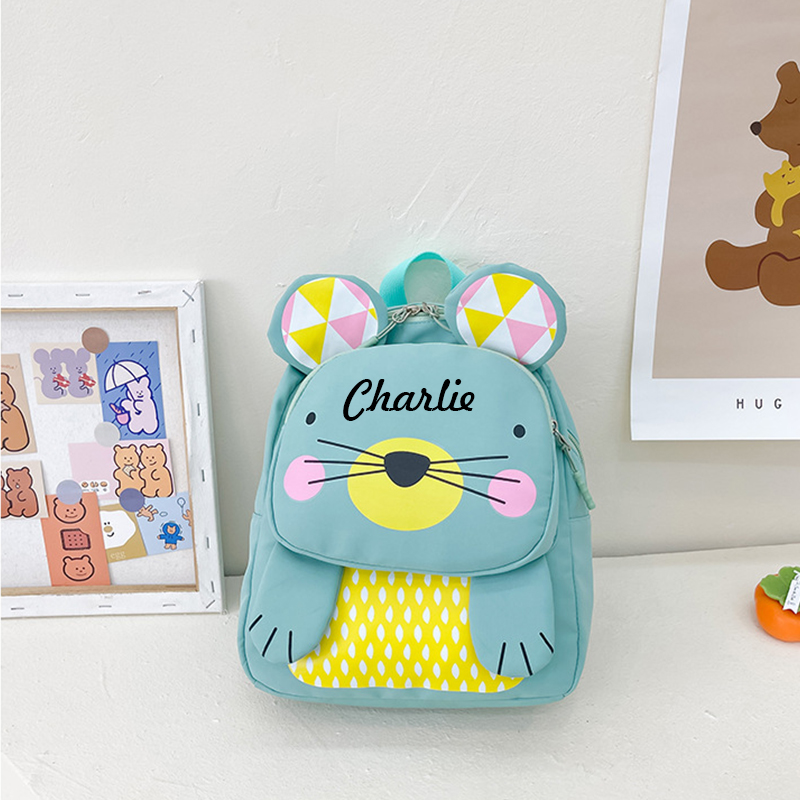 Personalized Animal Back to School Backpack