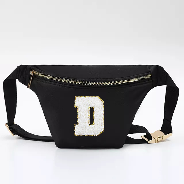 Personalized Varsity Letter Color Fanny Pack