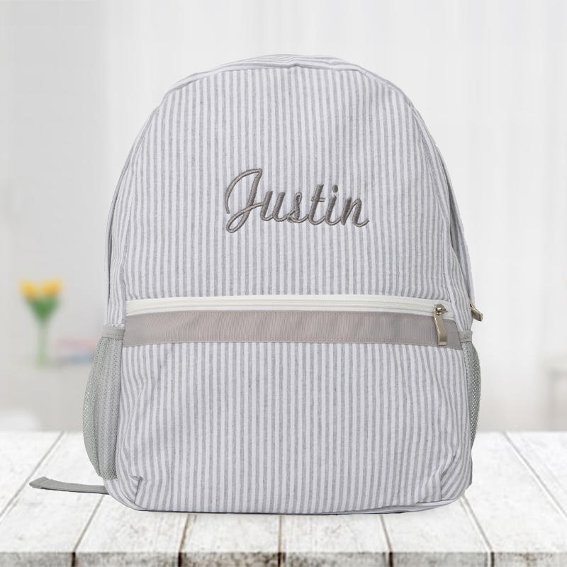 Personalized Embroidery Kid's Color Backpack