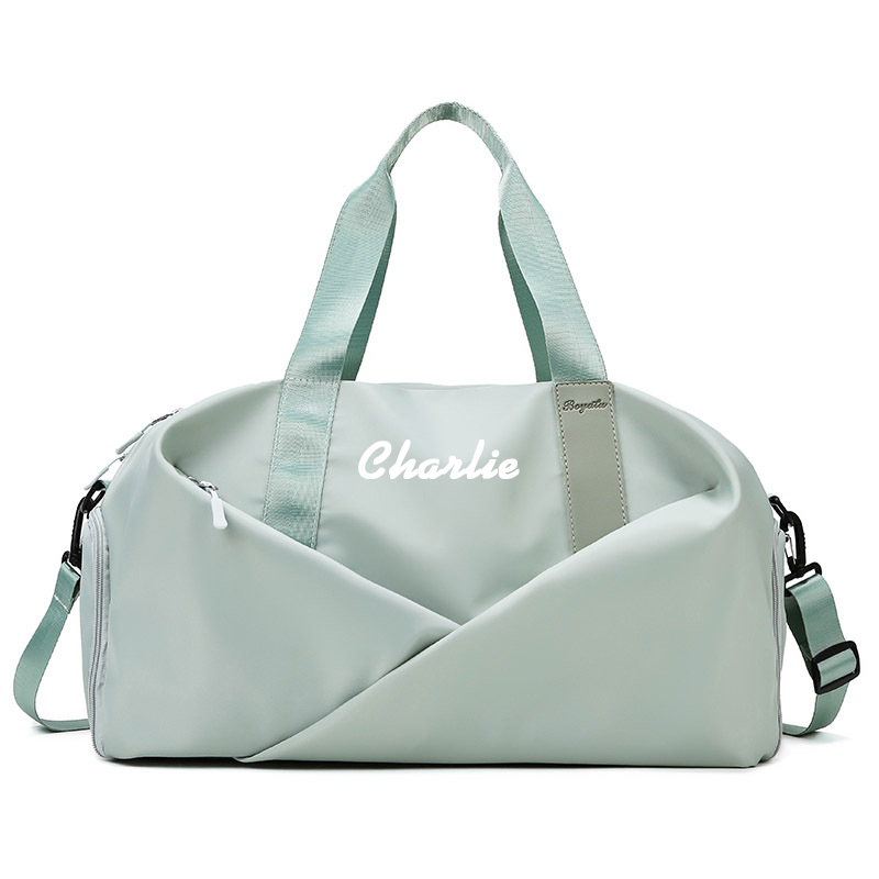 Personalized Name Color Duffle Bag