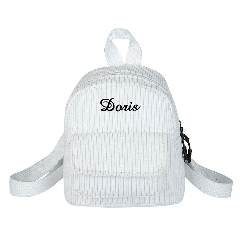 Personalized Embroidery Kid Color Backpack
