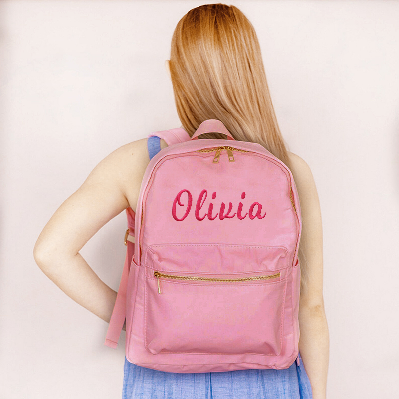 Personalized Embroidery Back To School Backpack