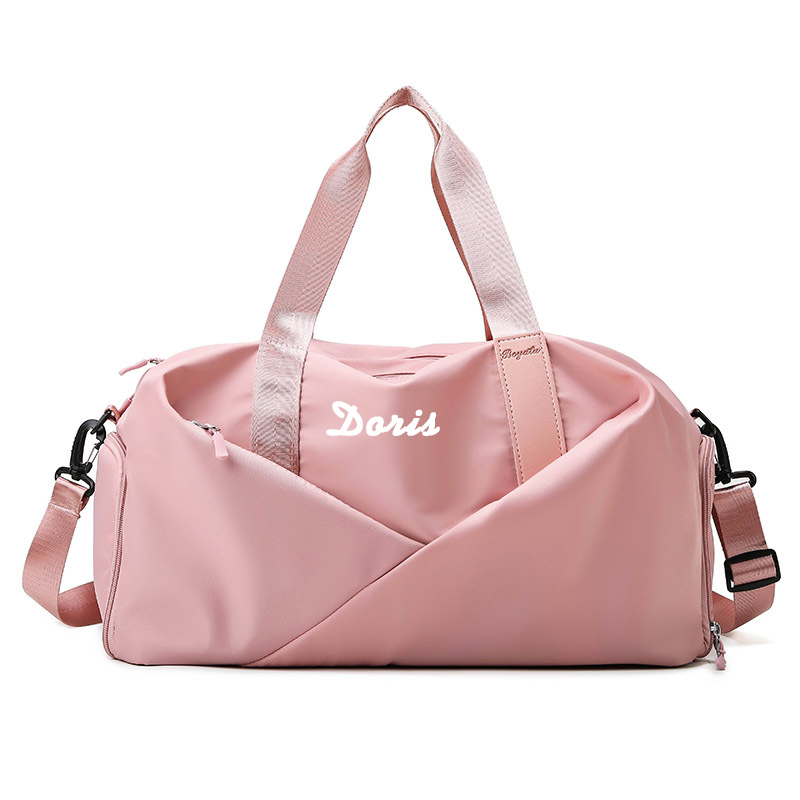 Personalized Name Color Duffle Bag