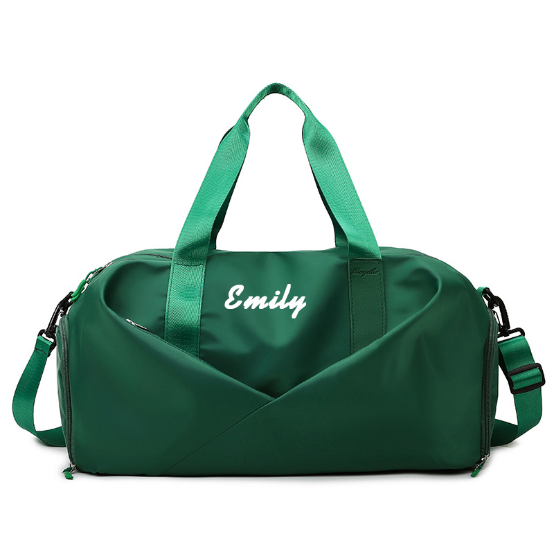 Personalized Name Color Duffle Bag