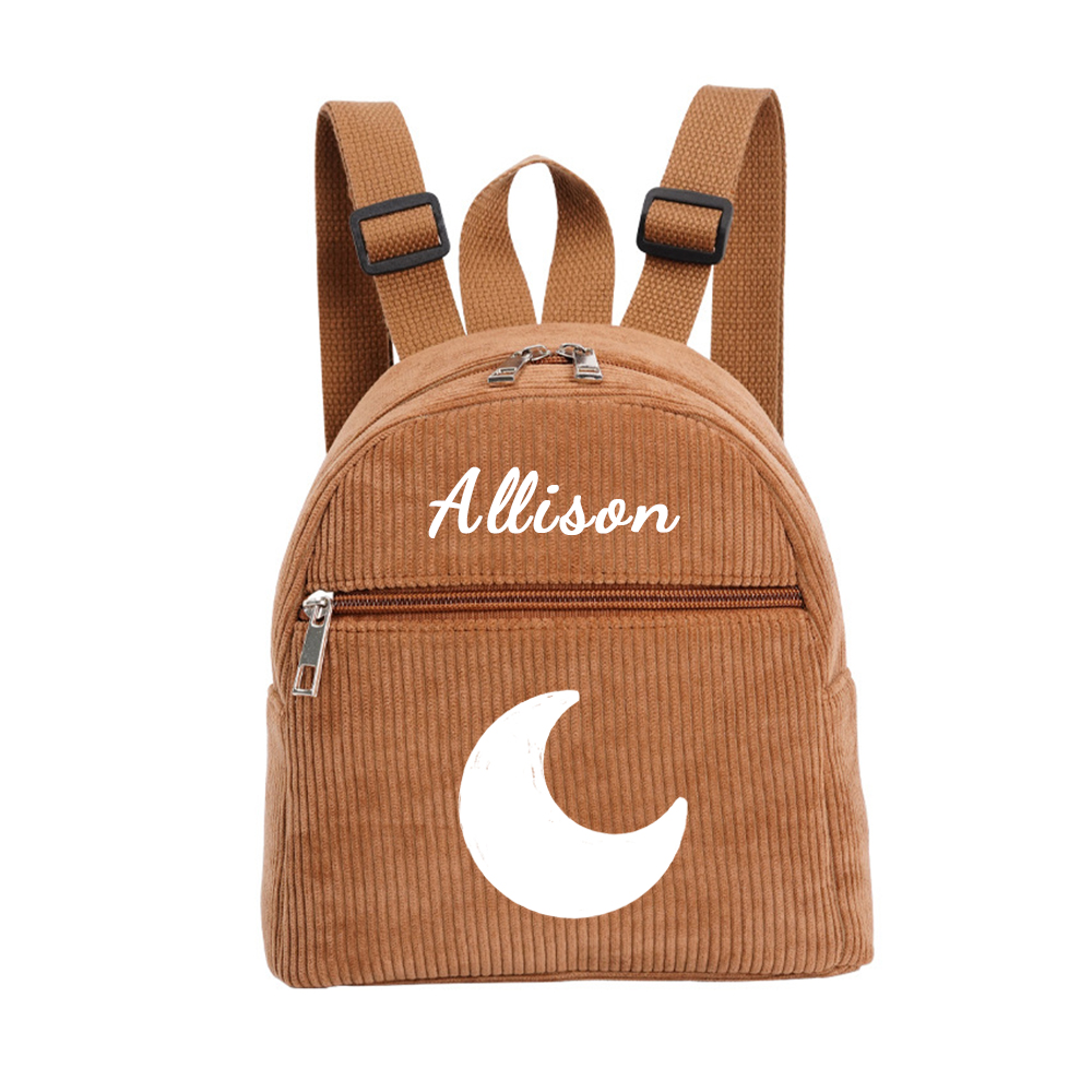 Personalized Corduroy  Mini Backpack